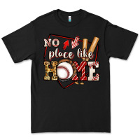 Black no place like home baseball Premium Tee - Jasminsmagicworld