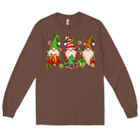 Chestnut christmas gnomes Long Sleeve Tee - MaliasSmallBusiness