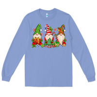 Colony Blue christmas gnomes Long Sleeve Tee - MaliasSmallBusiness