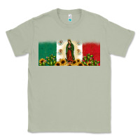 Matcha lady of guadalupe mexican flag Classic Tee - JahusDesignShop
