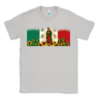 Moon Dust lady of guadalupe mexican flag Classic Tee - JahusDesignShop
