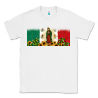 White lady of guadalupe mexican flag Classic Tee - JahusDesignShop