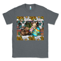 Charcoal Heather easter Classic Tee - CowhideDigitalArt