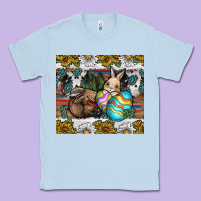 Easter Classic Tee Designed By Cowhidedigitalart