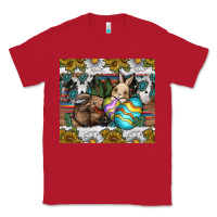 Red easter Classic Tee - CowhideDigitalArt