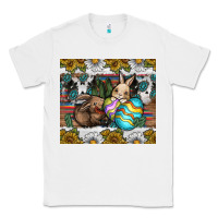 White easter Classic Tee - CowhideDigitalArt