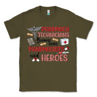 Army Green pharmacy technicians Classic Tee - MaliasSmallBusiness