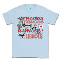 Dusty Blue pharmacy technicians Classic Tee - MaliasSmallBusiness