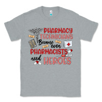 Heather Grey pharmacy technicians Classic Tee - MaliasSmallBusiness