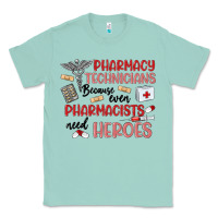 Seafoam pharmacy technicians Classic Tee - MaliasSmallBusiness
