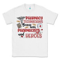 White pharmacy technicians Classic Tee - MaliasSmallBusiness