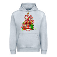 Heather Grey christmas  gnomes Urban Hoodie - FaDigitalArtStudio