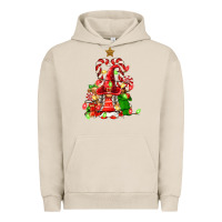 Pigment French Oak christmas  gnomes Urban Hoodie - FaDigitalArtStudio