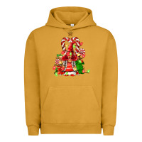Pigment Peanut Butter christmas  gnomes Urban Hoodie - FaDigitalArtStudio