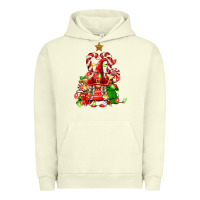 Pigment Pistachio christmas  gnomes Urban Hoodie - FaDigitalArtStudio
