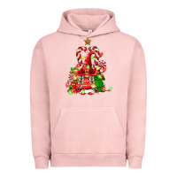 Pigment Salmon christmas  gnomes Urban Hoodie - FaDigitalArtStudio