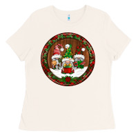 Bone christmas gnomies christmas ornament Ladies Tee - BundleAndBundleShop