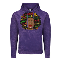 Cloud Purple afro diva Vintage Hoodie - MaliasSmallBusiness