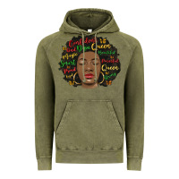 Vintage Olive afro diva Vintage Hoodie - MaliasSmallBusiness