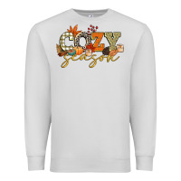 Dove Grey cozy season Premium Sweatshirt - CowGirlArtShop