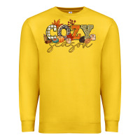Lemon cozy season Premium Sweatshirt - CowGirlArtShop