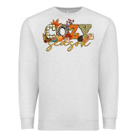 Oatmeal Heather cozy season Premium Sweatshirt - CowGirlArtShop