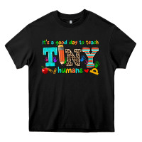 Black its a good day to teach tiny humans Heavy Core Tee - AdoDesignShop
