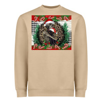 Mushroom Merry Christmas skeleton Heavyweight Sweatshirt - NancyCooperArtShop