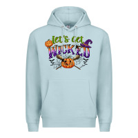 Blue Mist lets get wicked Premium Hoodie - CowGirlArtShop