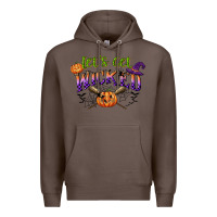 Coffee lets get wicked Premium Hoodie - CowGirlArtShop