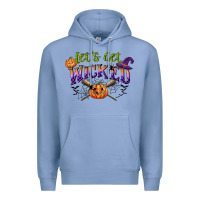 Colony Blue lets get wicked Premium Hoodie - CowGirlArtShop