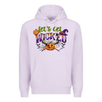 Lilac lets get wicked Premium Hoodie - CowGirlArtShop
