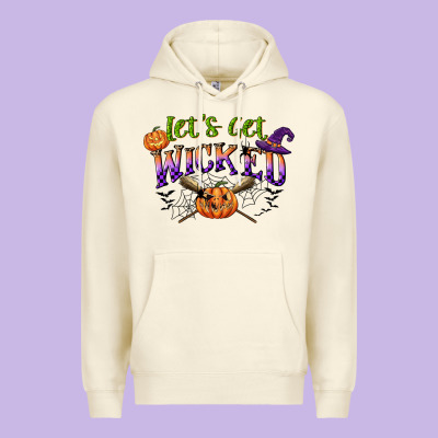 Lets Get Wicked Premium Hoodie Designed By Cowgirlartshop