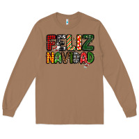 Toasted Coconut feliz navidad Long Sleeve Tee - MaliasSmallBusiness