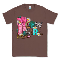 Chestnut western cowgirl Classic Tee - NancyCooperArtShop