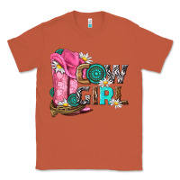 Copper western cowgirl Classic Tee - NancyCooperArtShop