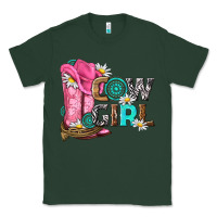 Sports Green western cowgirl Classic Tee - NancyCooperArtShop