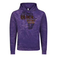 Cloud Purple black history month Vintage Hoodie - MaliasSmallBusiness