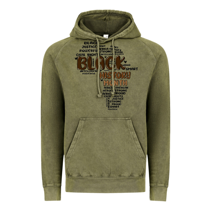 Black History Month Vintage Hoodie by MaliasSmallBusiness | Teevron