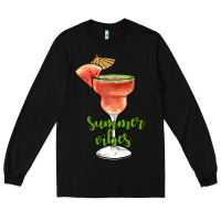 Black summer vibes Long Sleeve Tee - JahusDesignShop