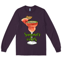 Plum summer vibes Long Sleeve Tee - JahusDesignShop