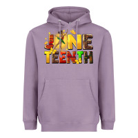 Lavender juneteen black girl Heavyweight Hoodie - CowGirlArtShop