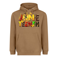 Toasted Coconut juneteen black girl Heavyweight Hoodie - CowGirlArtShop
