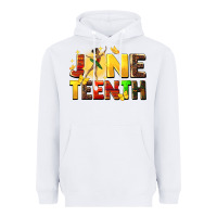 White juneteen black girl Heavyweight Hoodie - CowGirlArtShop