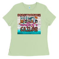 Matcha soul of a mermaid mouth of a sailor Ladies Tee - JahusDesignShop