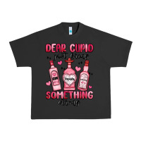 Pigment Black dear cupid just bring something strong Urban Heavy Tee - MaliasSmallBusiness