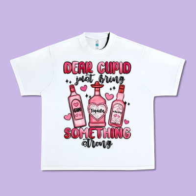 Dear Cupid Just Bring Something Strong Urban Heavy Tee Designed By Maliassmallbusiness