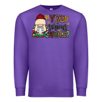 Purple you serious gnomie Premium Sweatshirt - CowGirlArtShop