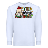 White you serious gnomie Premium Sweatshirt - CowGirlArtShop