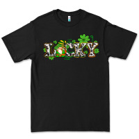 Black lucky with gnome and  shamrocks Premium Tee - AdoDesignShop